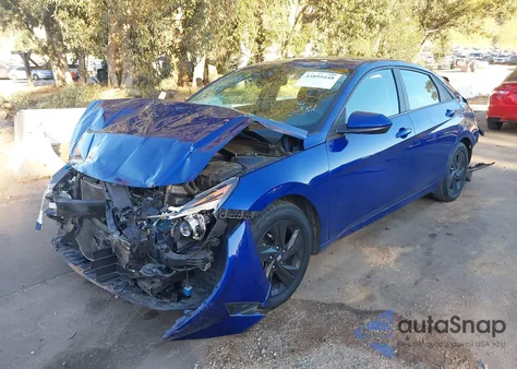 2021 Hyundai Elantra Sel из США, поврежденный, VIN 5NPLM4AG3MH052218